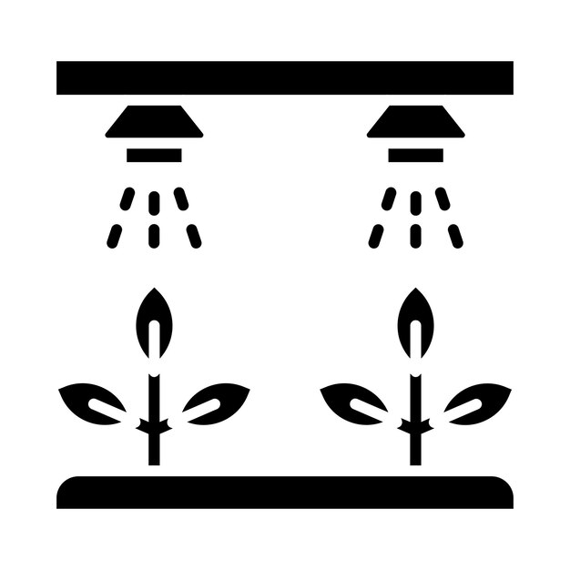 Iconos de jardín inteligente