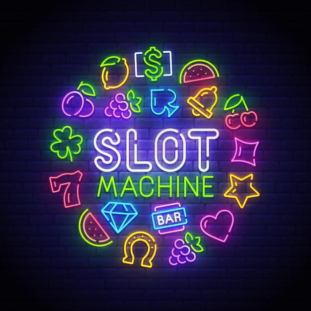 Vector iconos de juegos para casino