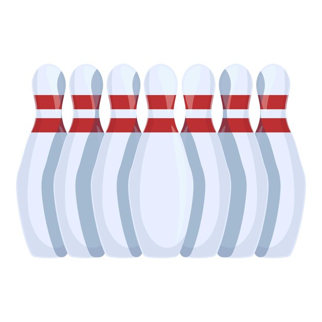 Iconos de juegos de skittles de movimiento vector de dibujos animados recreación de disparos