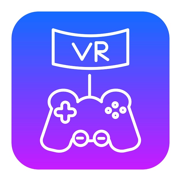 Iconos de juegos Vr