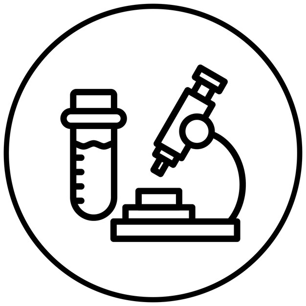 Iconos de laboratorio