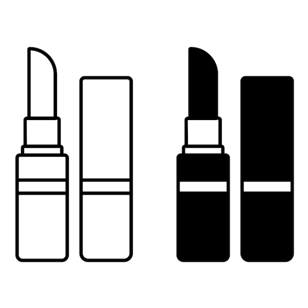 Iconos de lápiz labial