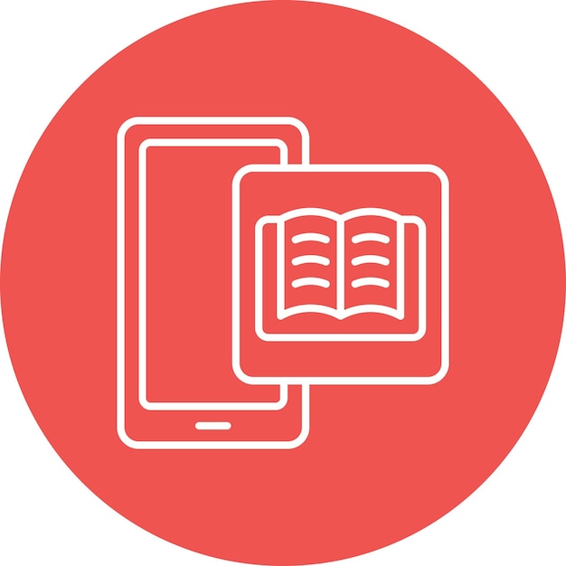 Iconos de libros electrónicos