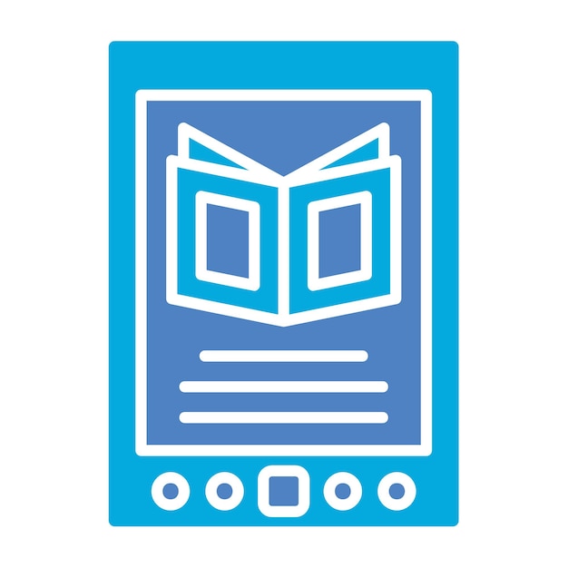 Iconos de libros electrónicos