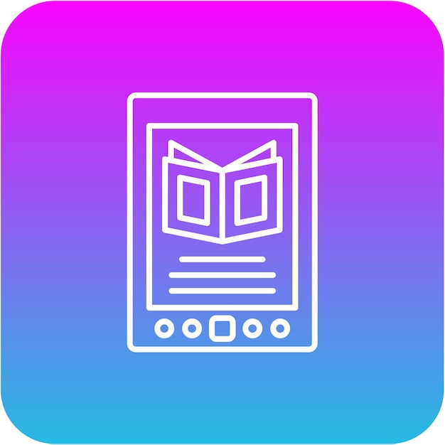 Iconos de libros electrónicos