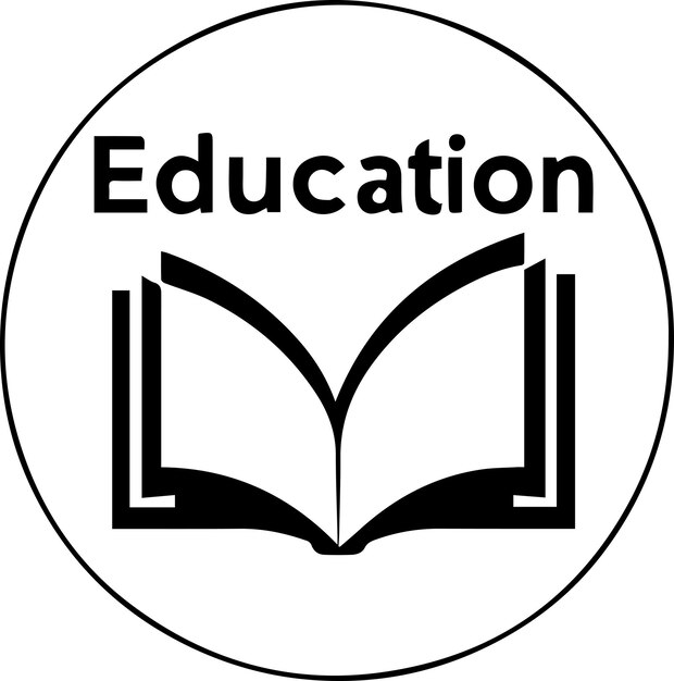 Iconos de libros mínimos Ilustración vectorial del logotipo Color negro 19