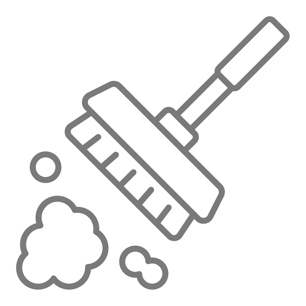 Iconos de limpieza de polvo