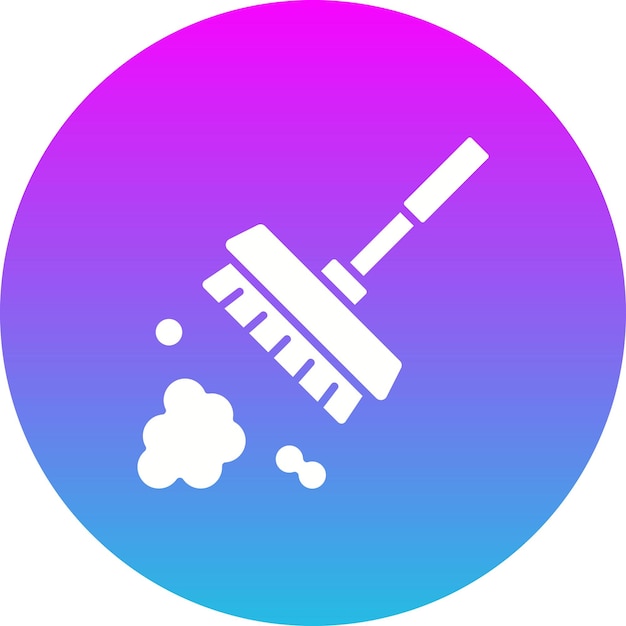 Iconos de limpieza de polvo