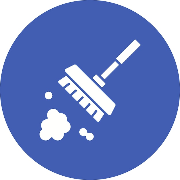 Iconos de limpieza de polvo