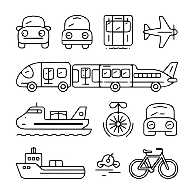 Iconos de la línea de entrega Perfecto en píxeles Trucado editable