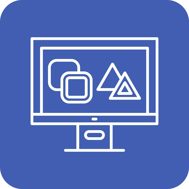 Iconos de líneas generales