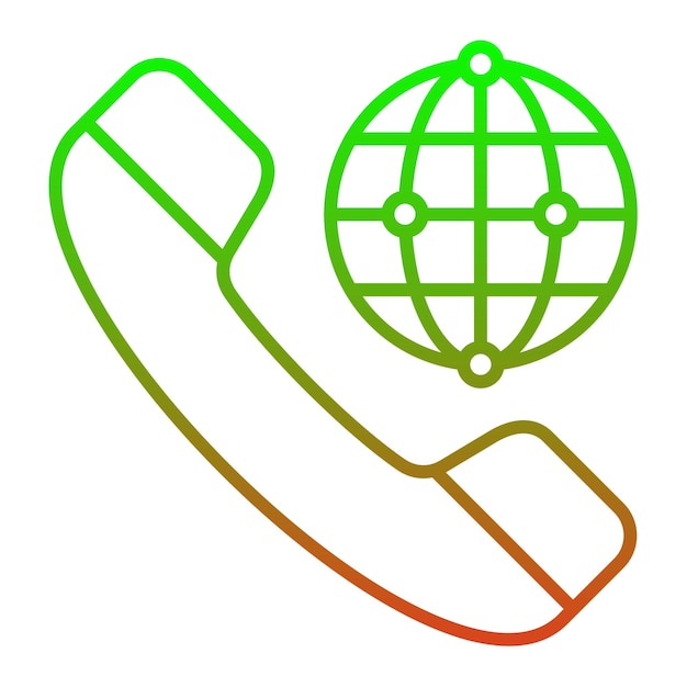 Iconos de llamadas internacionales
