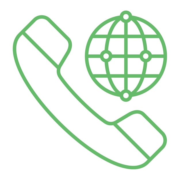 Iconos de llamadas internacionales