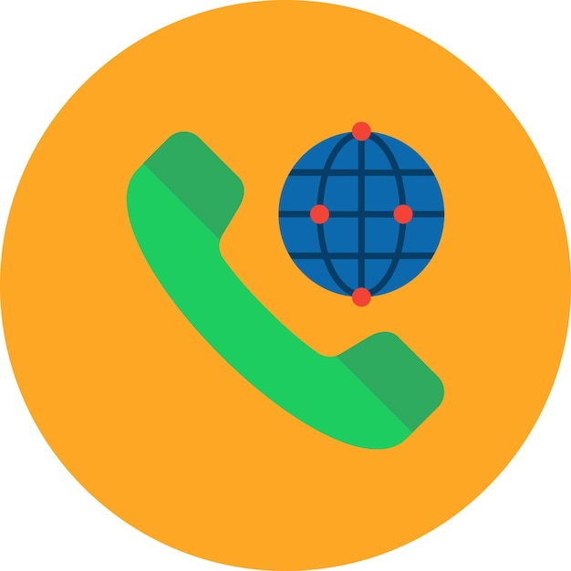 Iconos de llamadas internacionales