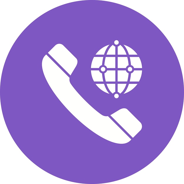 Iconos de llamadas internacionales