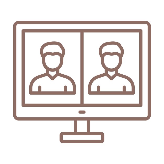Iconos de llamadas de video