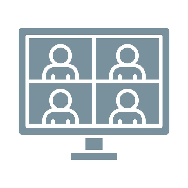 Iconos de llamadas de video