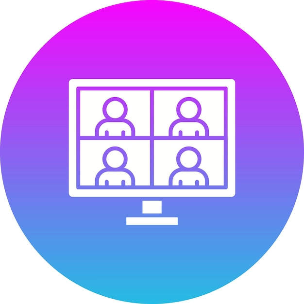 Iconos de llamadas de video