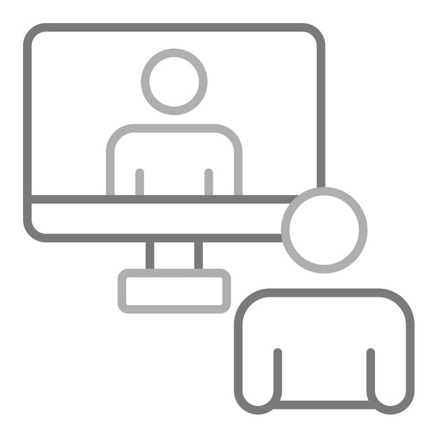 Iconos de llamadas de video