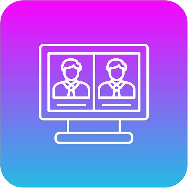 Iconos de llamadas de video
