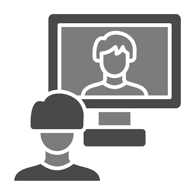 Iconos de llamadas de video