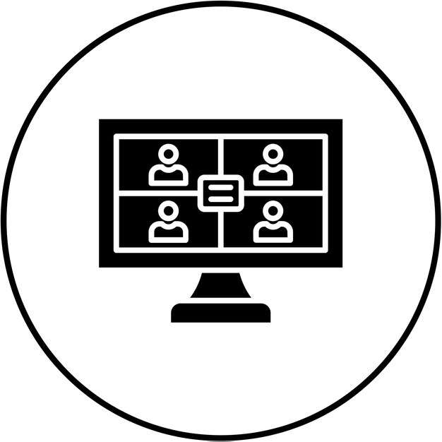 Iconos de llamadas de video