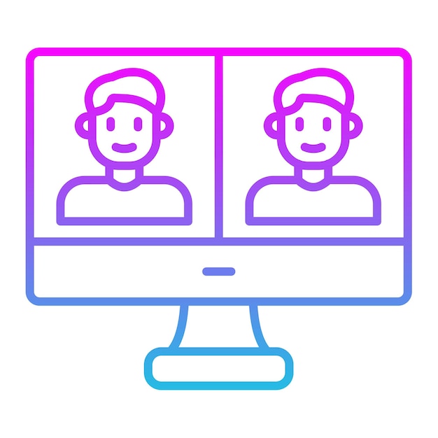 Iconos de llamadas de video