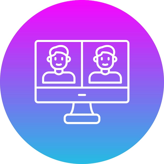Iconos de llamadas de video