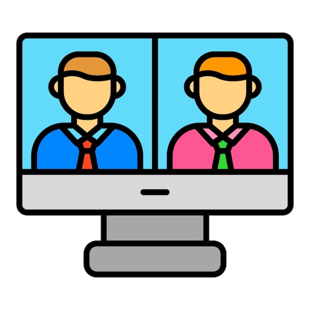 Iconos de llamadas de video