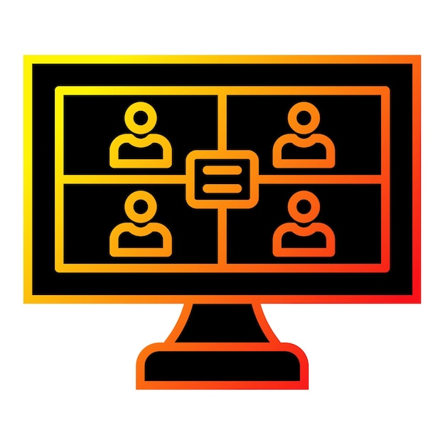 Iconos de llamadas de video