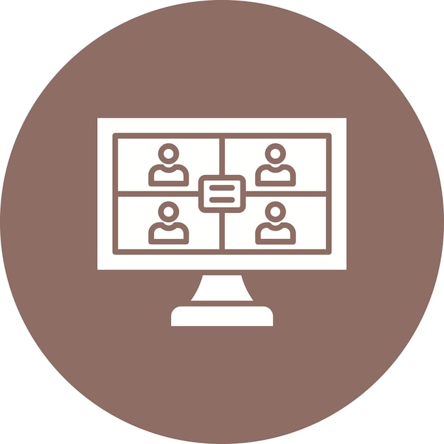Iconos de llamadas de video