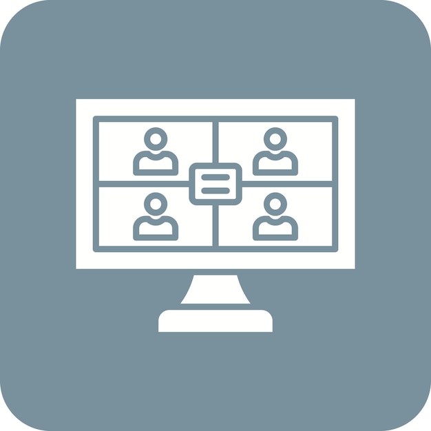 Iconos de llamadas de video