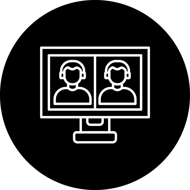 Iconos de llamadas de video