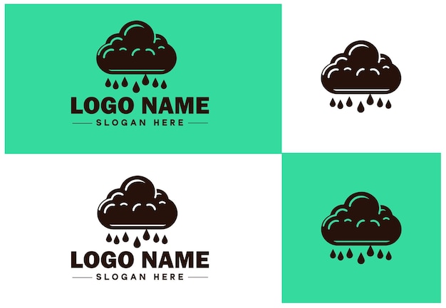 Iconos de logotipo de nube gráficos de arte vectorial para aplicaciones de marca de negocios icona plantilla de logotipo sky cloud