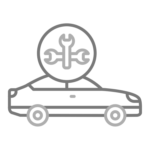 Iconos de mantenimiento de automóviles