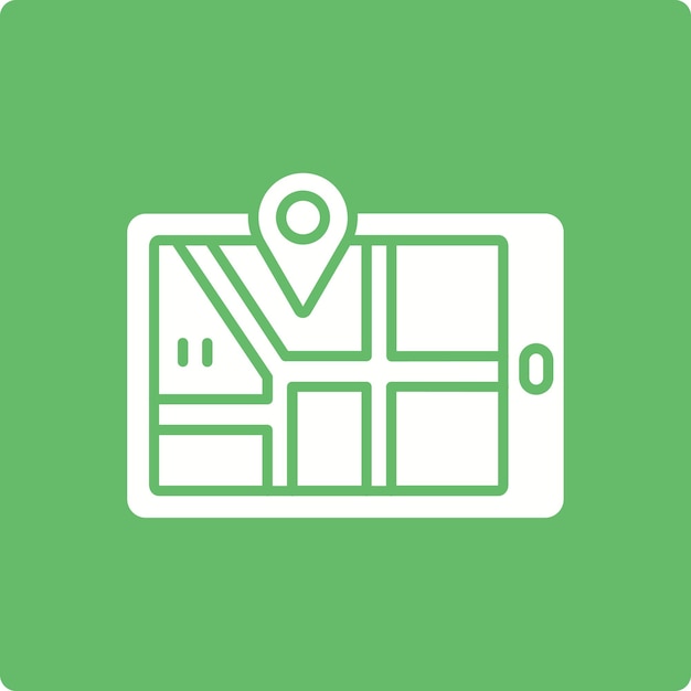 Iconos de mapas para móviles