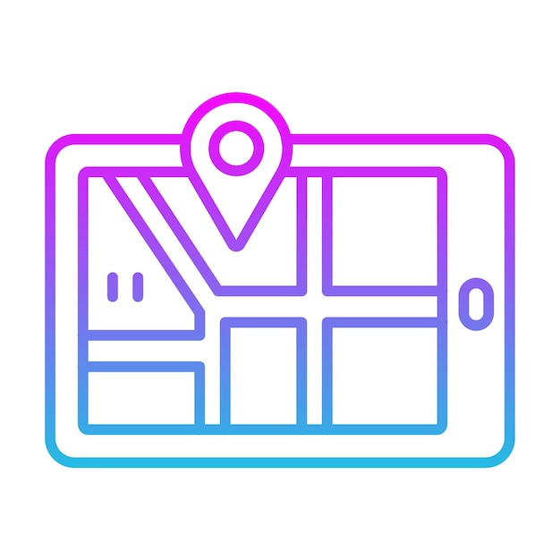 Iconos de mapas para móviles
