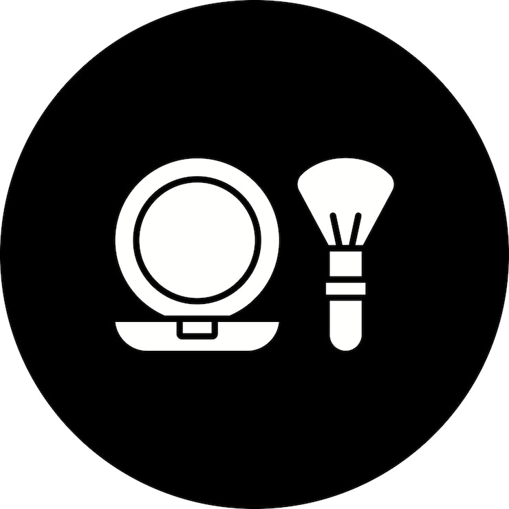 Vector iconos de maquillaje