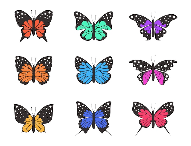 Iconos de mariposas4