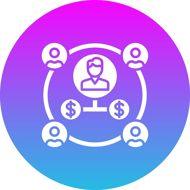 Iconos de marketing de afiliados