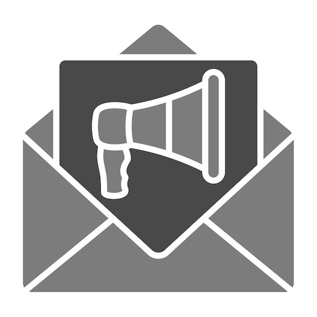 Iconos de marketing por correo electrónico