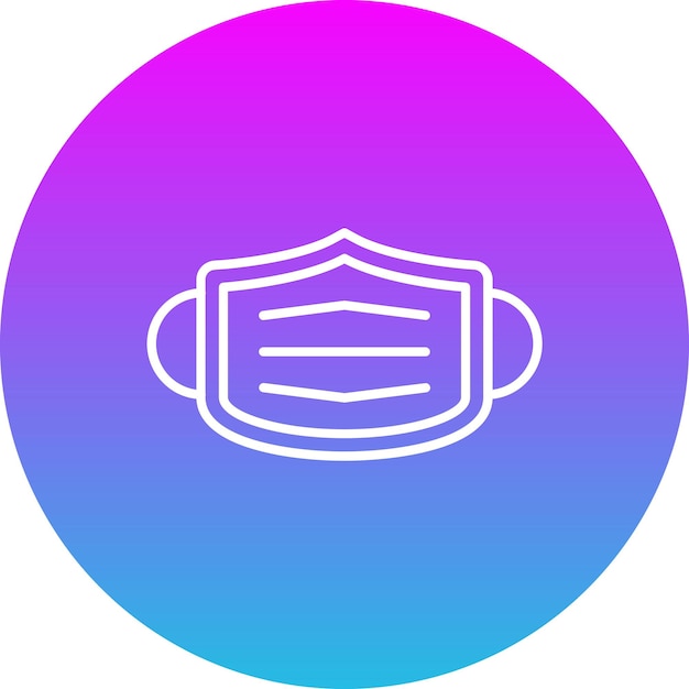 Iconos de máscaras médicas