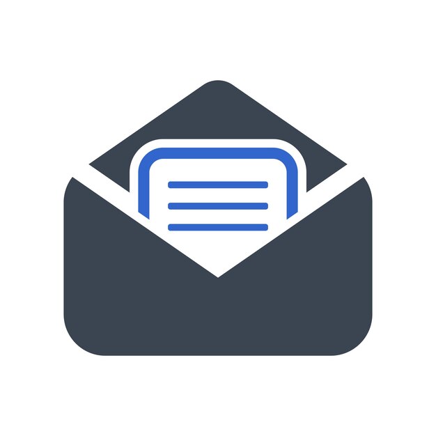 Iconos de mensajes de correo electrónico