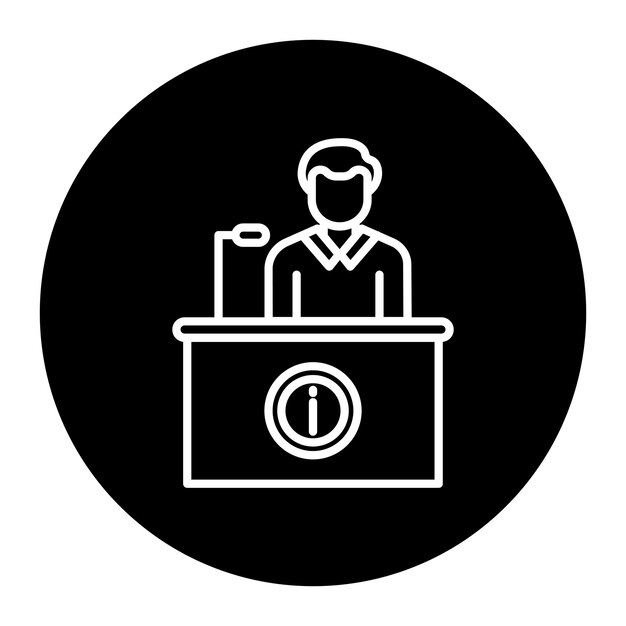 Iconos de la mesa de información