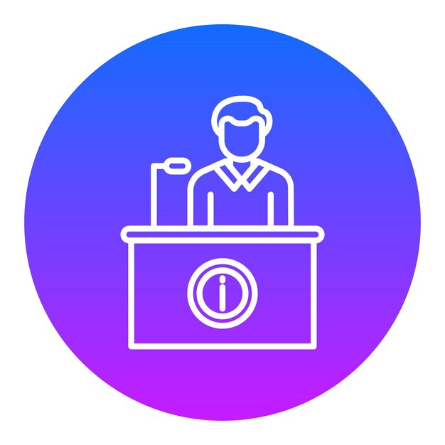 Iconos de la mesa de información