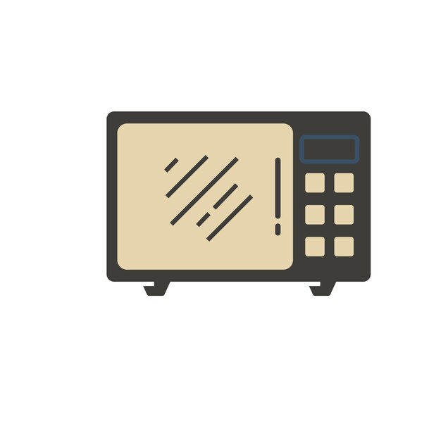 Iconos de microondas