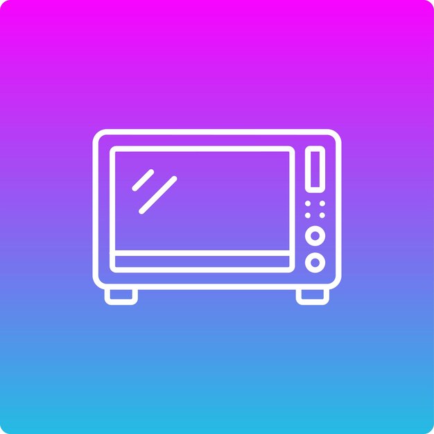 Iconos de microondas