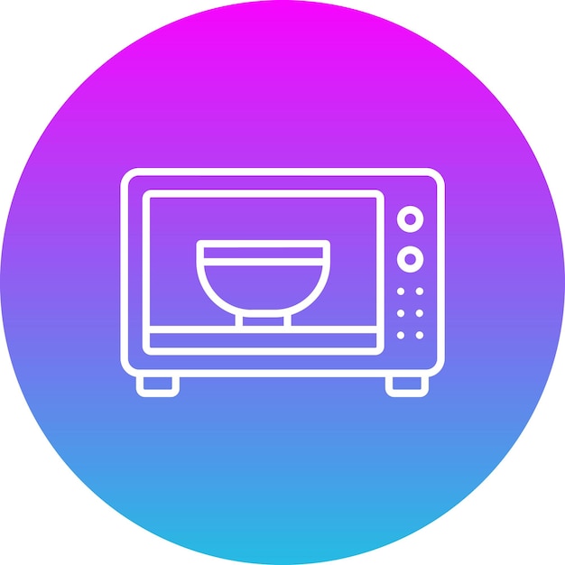 Iconos de microondas