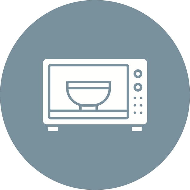 Iconos de microondas