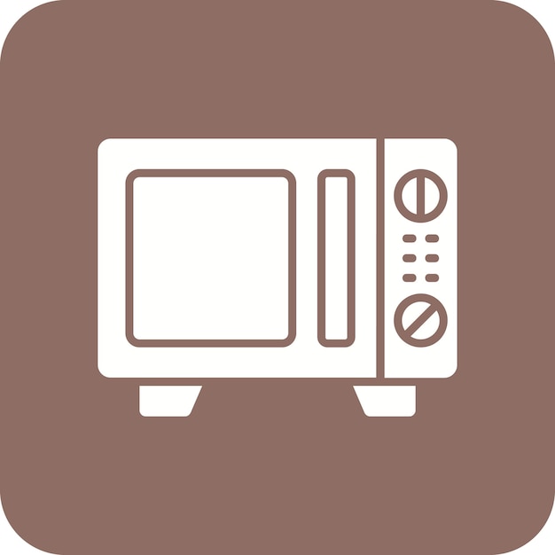 Iconos de microondas